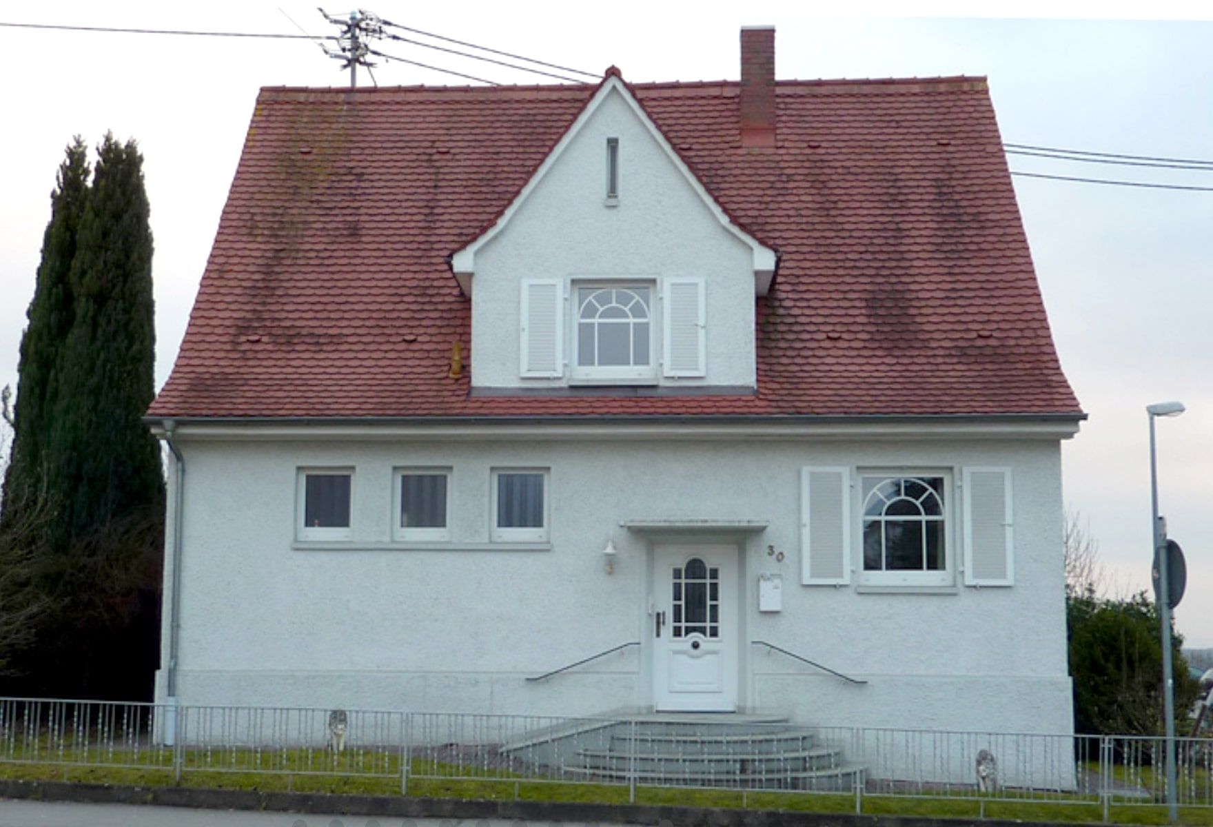 Architekten Haus Bodensee vorher