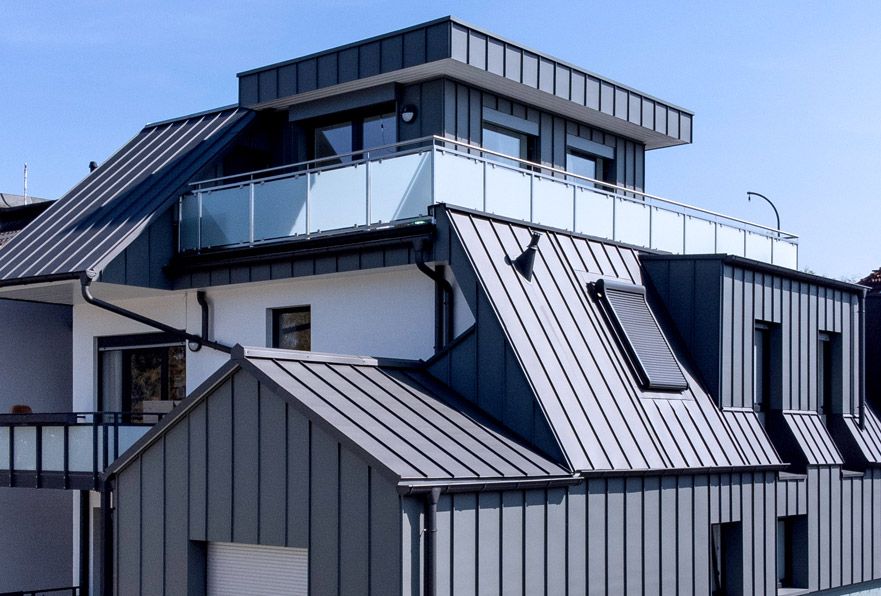Referenzen Gaube - Fassadenverkleidung aus Aluminium