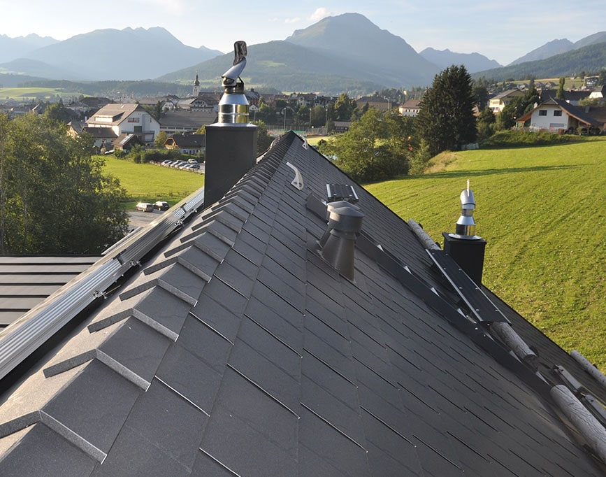 Haus in Salzburg - Holzhaus - Aluminium Dach